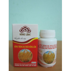 Viên nang đông trùng hạ thảo nông lâm (lọ 50 viên)
